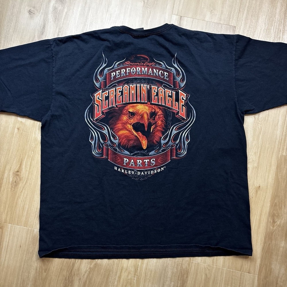 Harley Davidson Screaming Eagle Performing Parts Tshirt 3X Eagle